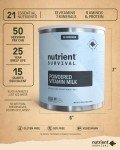 Survival Milk: Essential Nutrients, 60 Servings, 25-Year Shelf Life