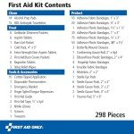 442-Piece Emergency First Aid Kit for Home, Work & Travel