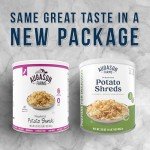 Dehydrated Potato Shreds for Emergency Meals