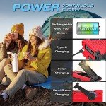 NOAA Emergency Weather Radio with Solar & Crank