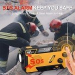 Hand Crank Solar Emergency Weather Radio