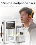 NOAA Weather Radio with AM/FM and Earphone Jack