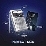 Portable NOAA Weather Radio with Long Battery Life