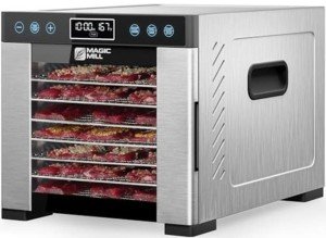 Magic Mill Pro Food Dehydrator | 7 Trays | Jerky, Treats, Herb, Meat, Fruit