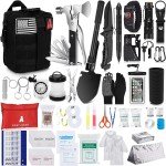 Survival Kit with Gear and First Aid Tools