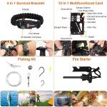 Military Prepper First Aid & Solar Power Kit