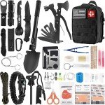 Ultimate 142-Piece Emergency Survival Kit Bag