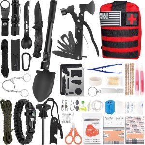 Compact Survival Kit for Camping and Emergencies