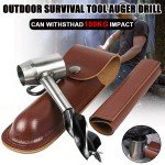 Outdoor Auger Wrench Hand Drill for Survival