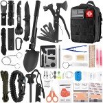 142-Piece Emergency Survival and First Aid Kit