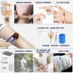 180-Piece Mini Striker Survival Kit & Guide