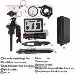 10-in-1 Survival Multi-Tool Kit for Outdoors