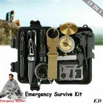 13-in-1 Tactical Emergency Survival Kit