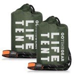 Go Time Gear Mylar Survival Tent for 2