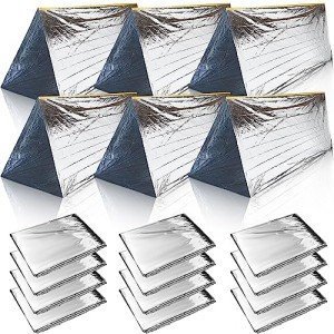 Emergency Thermal Tent Survival Shelter - 10 Pack