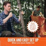 Go Time Gear Mylar Survival Tent for 2