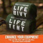Go Time Gear Mylar Survival Tent for 2