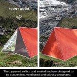 Emergency Shelter Tent for 1-2 People, Waterproof & Lightweight