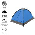 Lightweight 2-Person Camping Tent with Rain Fly