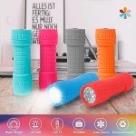9-LED Flashlight 6-Pack for Emergencies and Camping
