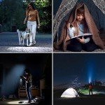 LED Flashlights - High Lumens, Waterproof, Zoomable, 2 Pack