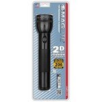 Maglite Heavy-Duty 2-Cell D Flashlight - Black