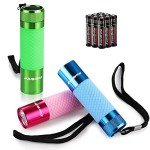 Glow-in-the-Dark Mini LED Flashlights - 3-Pack