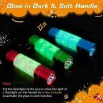 Glow-in-the-Dark Mini LED Flashlights - 3-Pack