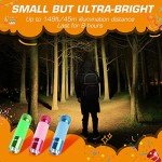 Glow-in-the-Dark Mini LED Flashlights - 3-Pack