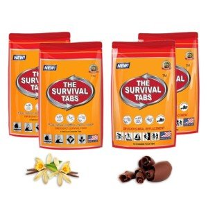 8-Day Survival Tabs Food Supply - 96 Tabs