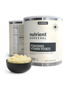 Nutrient Survival Potato Flakes - Emergency Food Supply