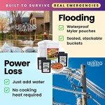 25-Year Organic Emergency Food Supply Kit