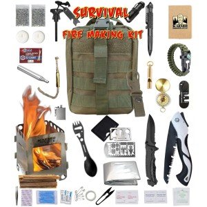 Emergency Bushcraft Survival Gear Bag