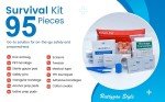 Travel Survival First Aid Emergency Kit