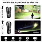 Super Bright Rechargeable Tactical Flashlight for Emergencies
