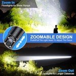 Super Bright 20,000 Lumen Rechargeable Tactical Flashlights