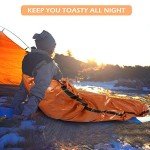 Emergency Sleeping Bag - Waterproof Bivy Sack Set