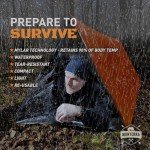 Compact 2-Person Mylar Emergency Survival Tent