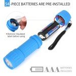 18-Pack Mini LED Flashlights with Batteries Included
