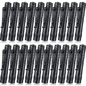 20 Mini LED Pen Flashlights for Easy Carry