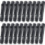 20 Mini LED Pen Flashlights for Easy Carry