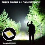 High Lumens Rechargeable Tactical Flashlight for Emergencies