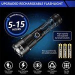 Super Bright 1000000 Lumens Rechargeable LED Flashlight