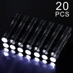 20 Mini LED Pen Flashlights for Easy Carry