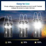 Etekcity 4-Pack Camping Lanterns for Emergencies
