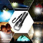 High Lumens Rechargeable Tactical Flashlight for Emergencies