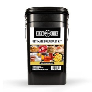 Ready Hour Emergency Breakfast Bucket - 128 Servings