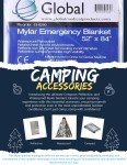 5 Pack Thermal Mylar Emergency Survival Blankets