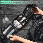171PC Survival First Aid Kit for Adventures
