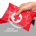 128-Piece Portable First Aid Kit for Emergencies